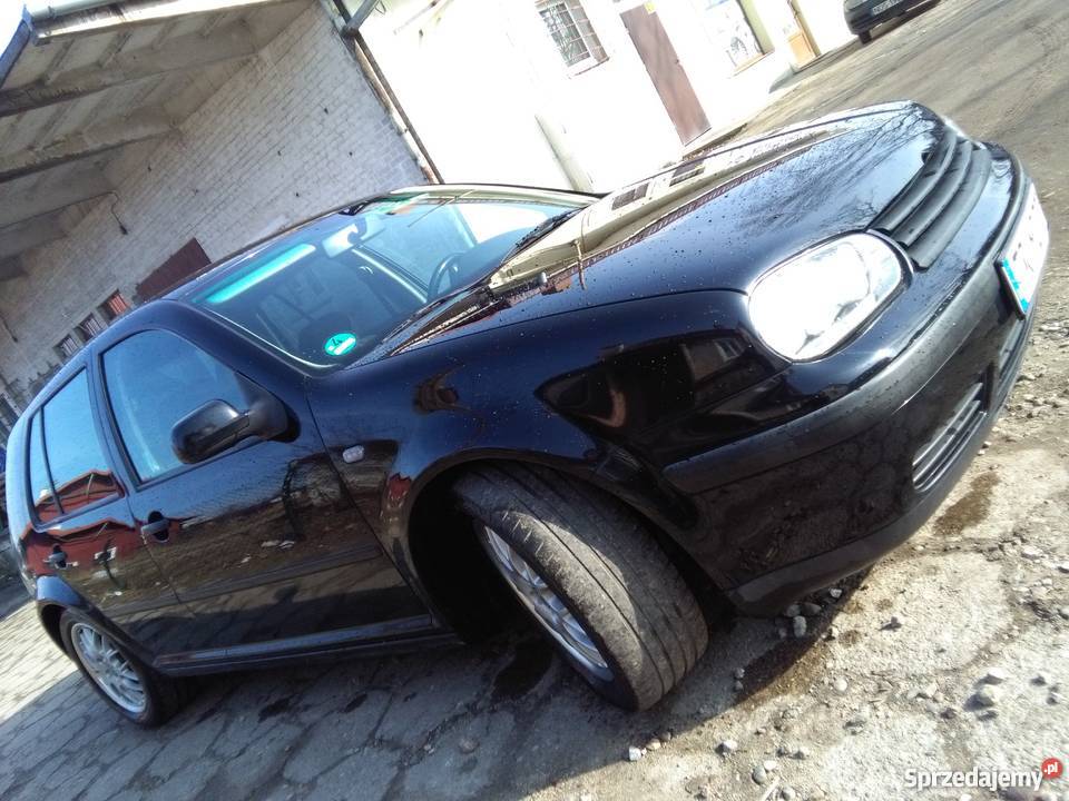VW GOLF IV 16 SR 101 CZARNY BBS PIĘKNY manualna Morąg sprzedam