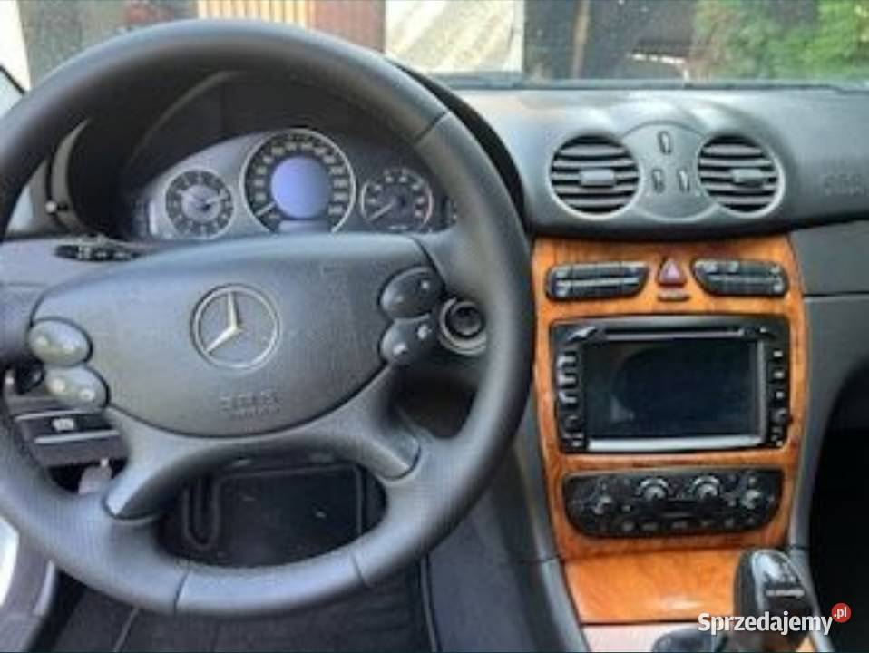Mercedes Clk w209 Kompresor srebrny Boruszowice