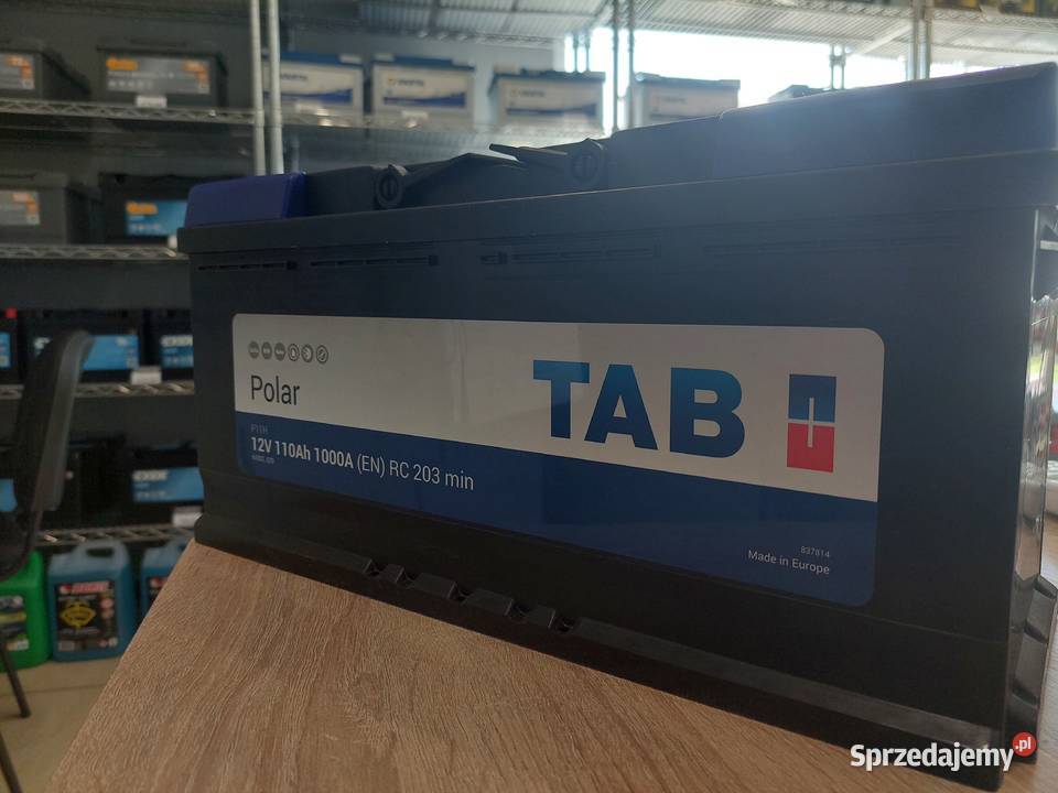 Akumulator TAB POLAR S 110Ah 1000A wysoki akumulatory Piotrków Trybunalski sprzedam