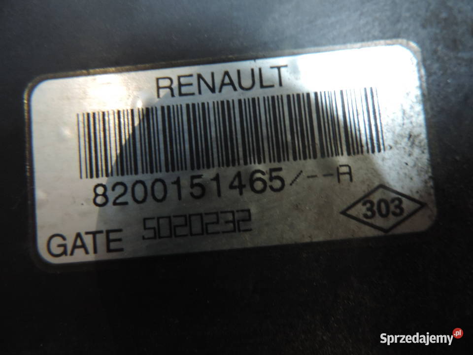 WENTYLATOR CHŁODNICY SCENIC 2 20 16v Nowy Sącz