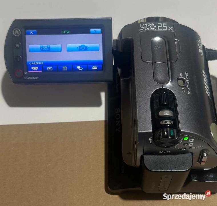 Kamera Sony HandyCam DCR SR52 z 3 bateriami Kamery wielkopolskie Krotoszyn