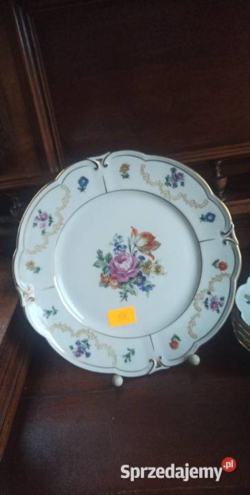 Filiżanka z talerzykiem deserowym Ilmenau Made pomorskie Gdańsk sprzedam