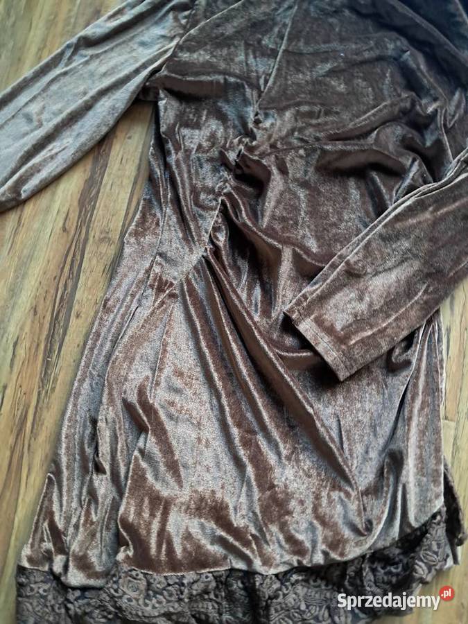 nowa brązowa sukienka w rozmiarze M brak metki Sandomierz