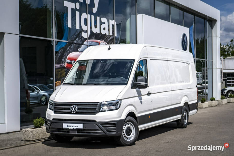 Volkswagen Crafter FL Furgon L5 z wysokim dachem biały Łódź