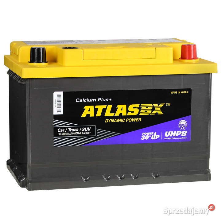 Akumulator ATLAS BX Dynamic Power 78Ah 780A UHPB Białobrzegi