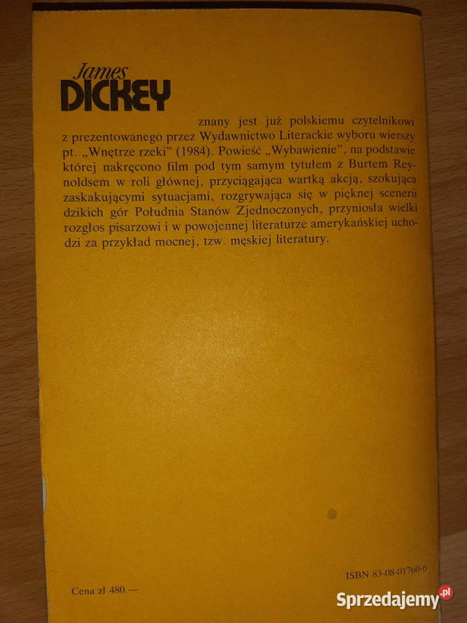 Wybawienie James Dickey Sosnowiec