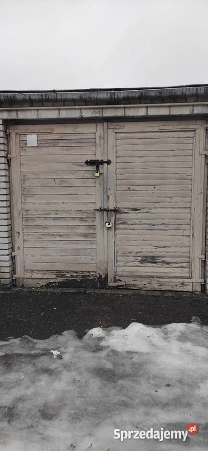 Sprzedam garaż nieruchomość Warszawa