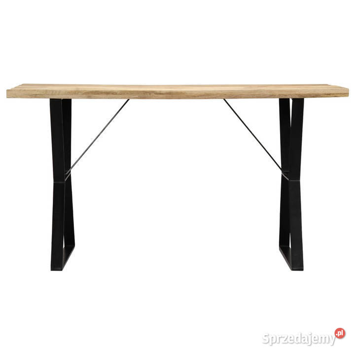 Stół jadalniany 140 x 80 x 76 z litego drewna Warszawa