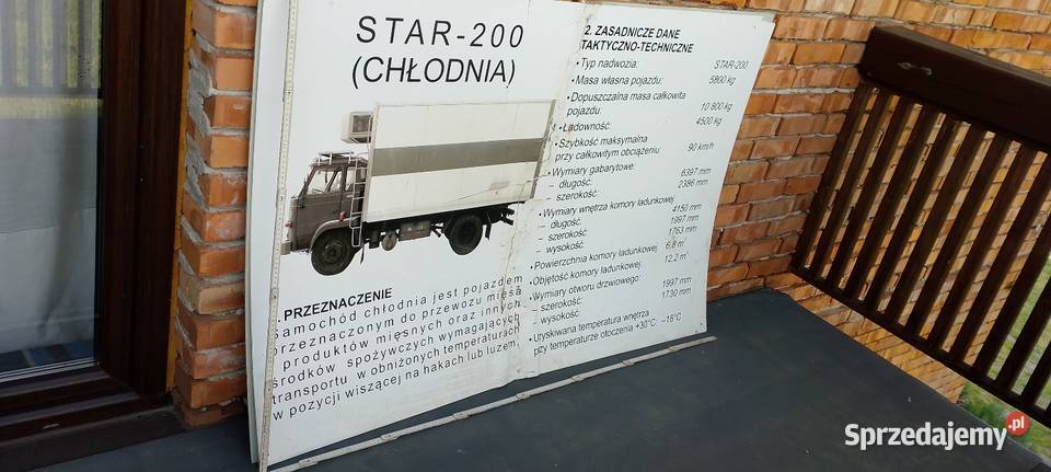 Star 200 chłodnia plansz szkoleniowa prosto z Jarosław