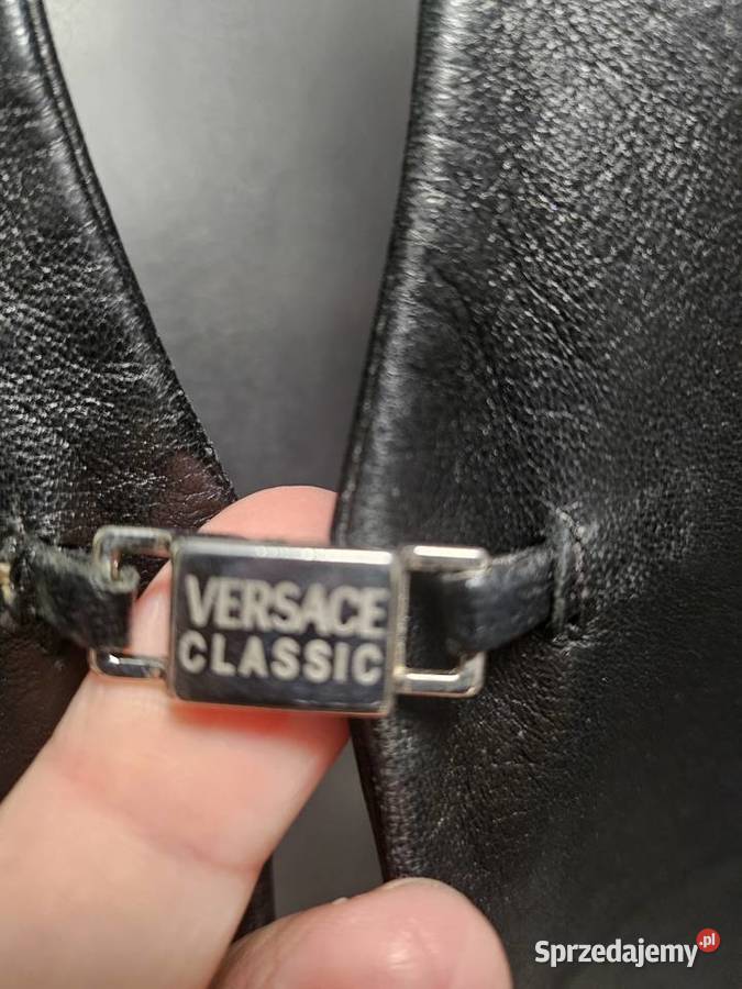 Kurtka skora naturalna versacze Mucharz