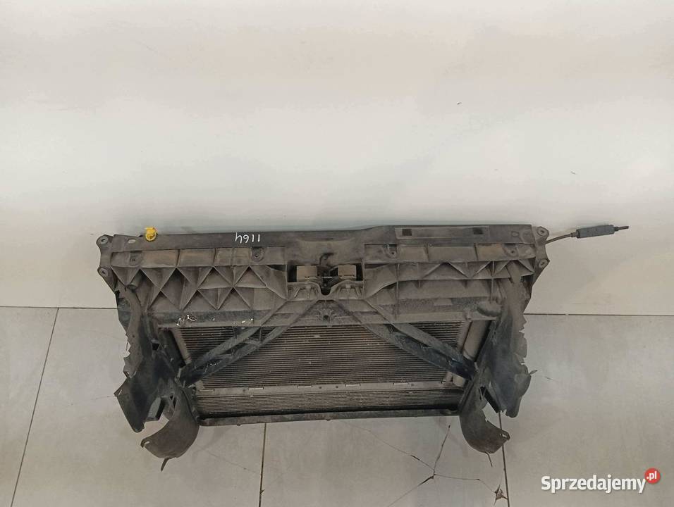 CHŁODNICA WODY WENTYLATOR INTERCOOLER KOMPLET 10