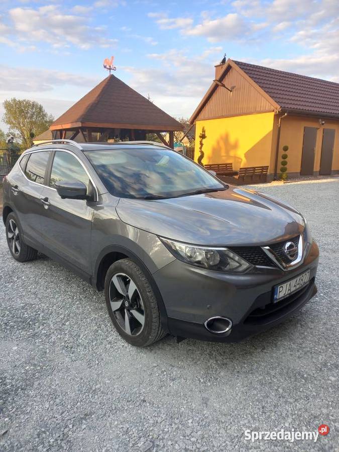 Nissan Qashqai 2015r Tekna światła przeciwmgielne wielkopolskie Lubstówek