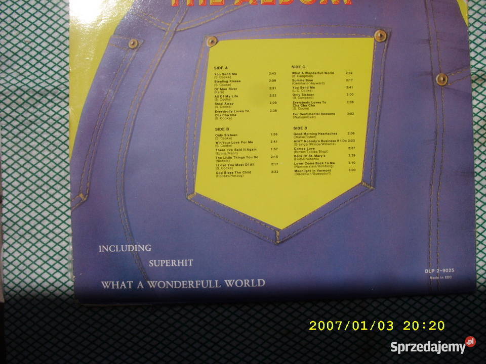 Rock LP SAM COOKETHE ALBUM 2 CD rock Wołów