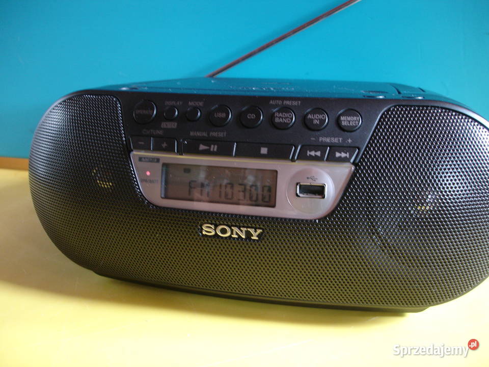 Radiomagnetofon SONY ZS30CP Zielona Góra sprzedam