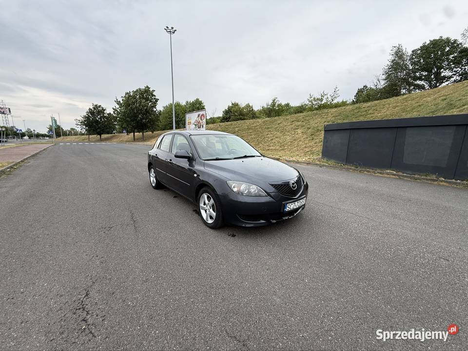 Mazda 3 2006 16 benzyna nowe progi manualna Łódź