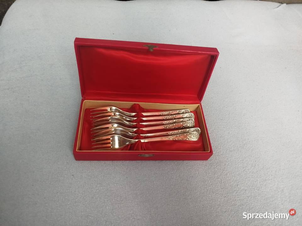 Zestaw sześć zabytkowych widelców z ZSRR komplet Akcesoria kuchenne Opole sprzedam