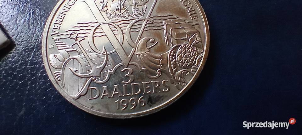 Stare monety 3 Daalders 1996 Holandia 1 podkarpackie