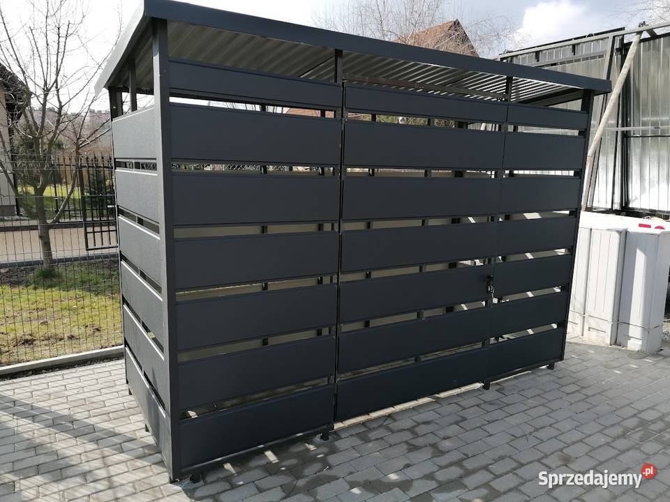 Wiata Śmietnikowa ŚMIETNIKWiataGaraż Blaszany Pozostałe Katowice