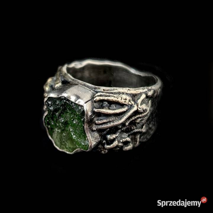 Pierścień srebrny srebro Lipno