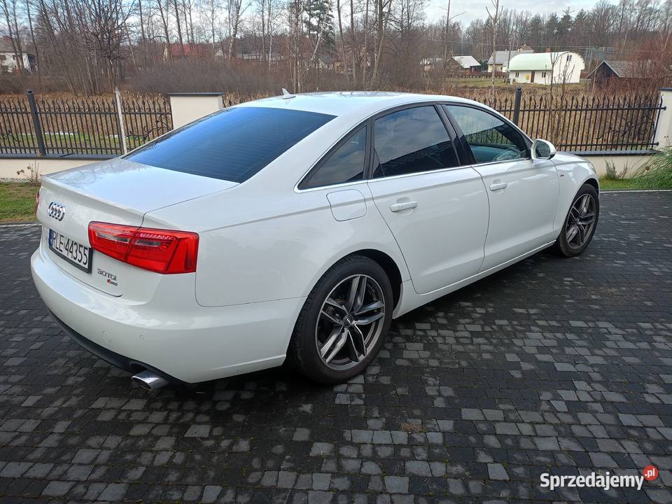 audi A6 C7 30tdi SLine zarejstrowany niski Gwizdów