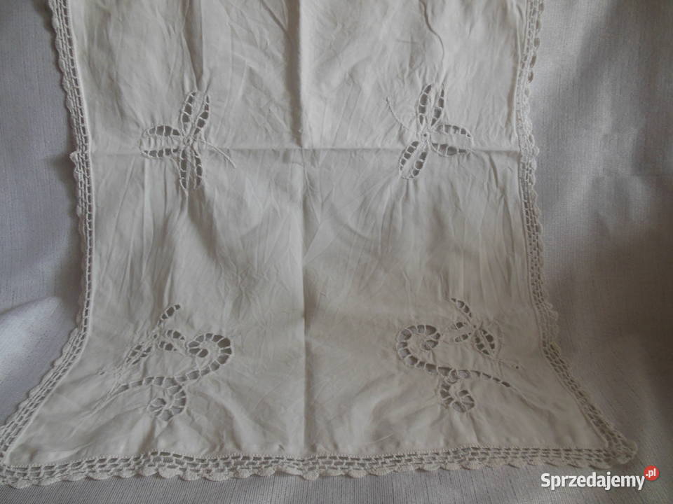 Serweta wykonana ręcznie ażurowa wykańczana Kielce sprzedam