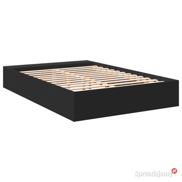 Rama łóżka czarna materiał drewnopochodny 30cm mazowieckie
