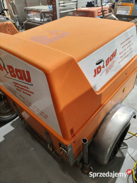 Pompa do transportu zapraw PFT Silomat D1140 na Włosty