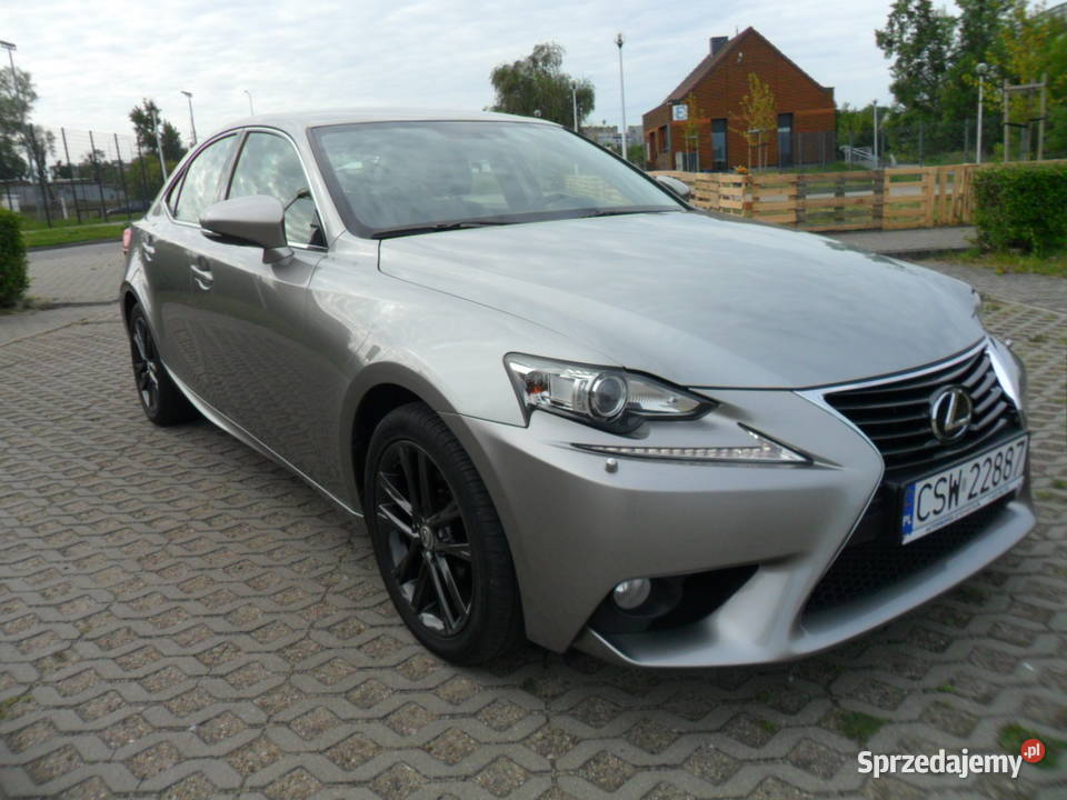 lexus IS 25 V6 benzyna 208 automat stan kujawsko-pomorskie Grudziądz