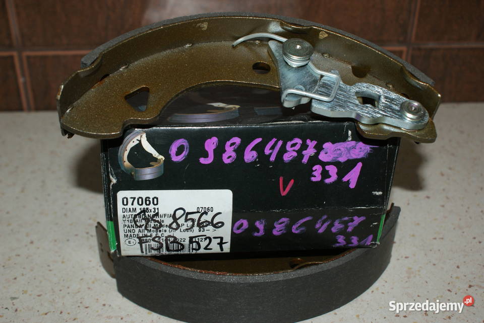 0 986 487 331 BOSCH SZCZĘKI HAMULC FIAT UNO 8995 Białobrzegi