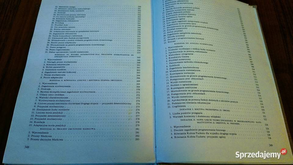 Programowanie dynamiczne zastosowanie Richard E sprzedam