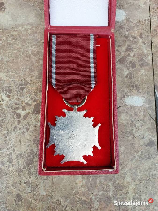 Medal odznaczenie srebrny krzyż zasługi PRL w Tczew