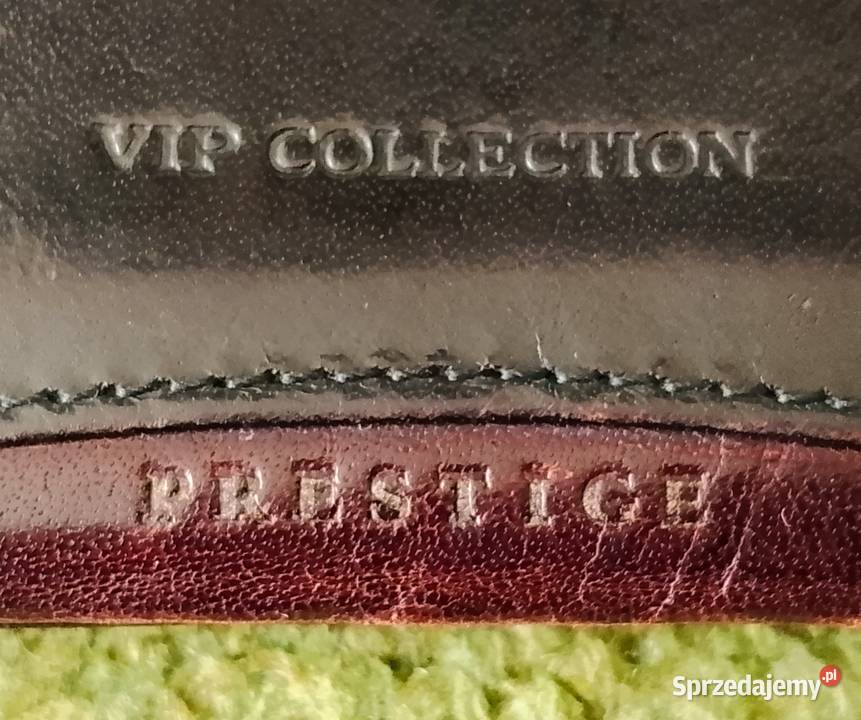 Portfel skórzany firmy VIP Collection linia Katowice