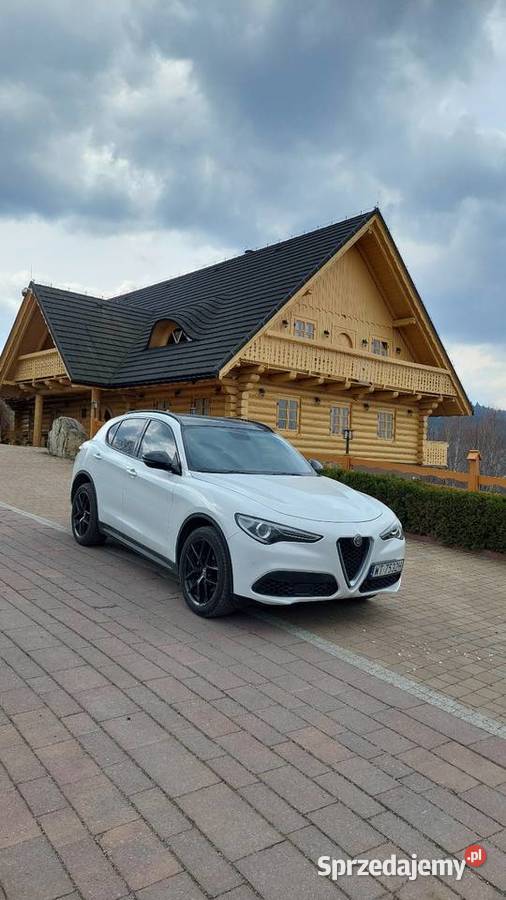 Alfa Romeo Stelvio 20 280 4x4 BLACK EDITION łopatki zmiany biegów Stelvio Warszawa sprzedam