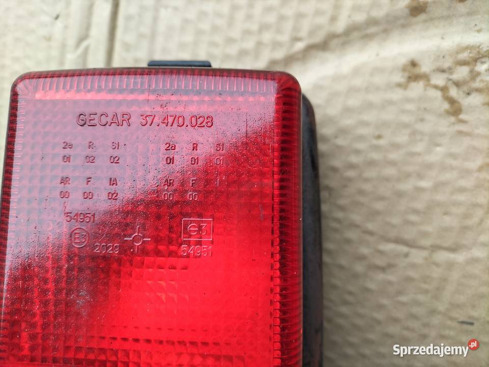 LAMPA TYŁ TYLNA FORD TRANSIT 37470028 Kamień-Kolonia