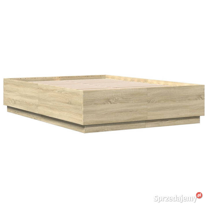 Rama łóżka z LED dąb sonoma 150x200 WM3209606 Warszawa