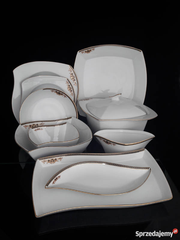 Serwis obiadowy Floralis 12 osób producenta Wałbrzych