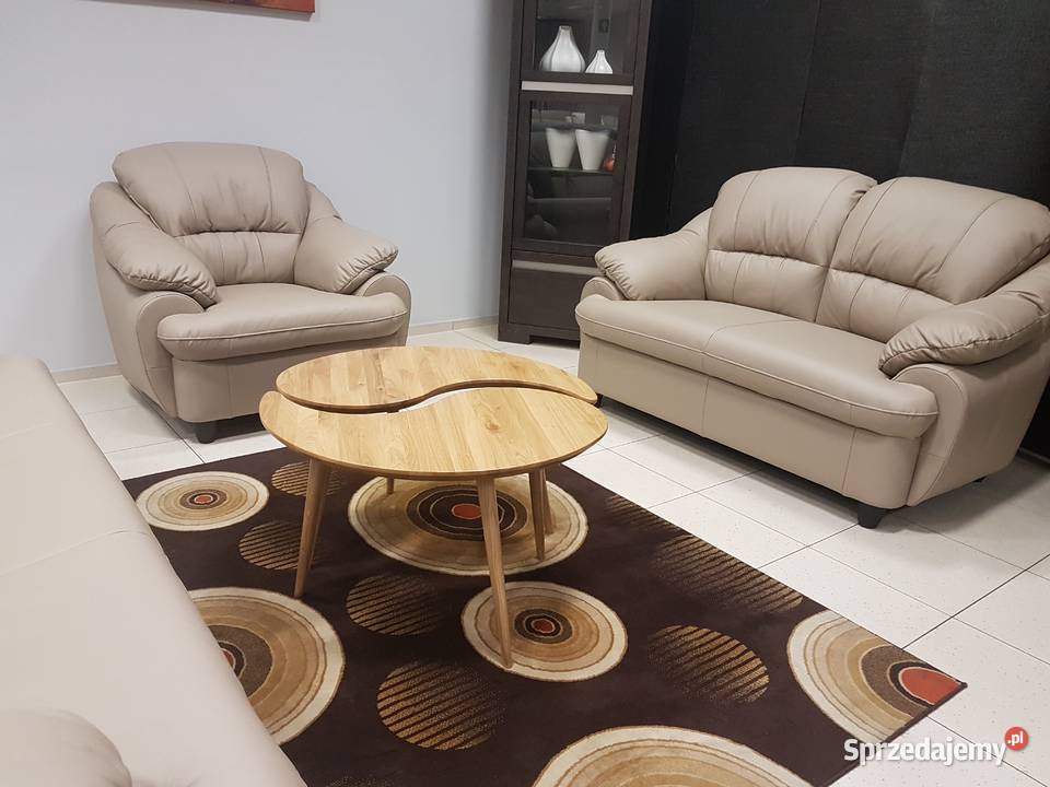 Komplet wypoczynkowy 321 TAJFUN skóra naturalna
