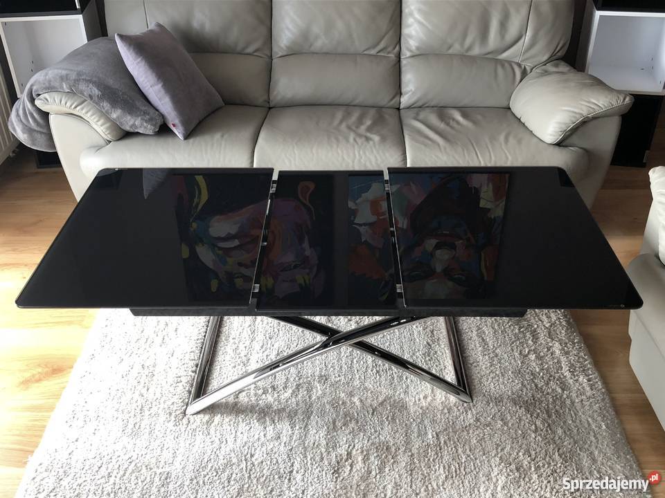 Włoski stolik stół CALLIGARIS MAGIC J hartowane