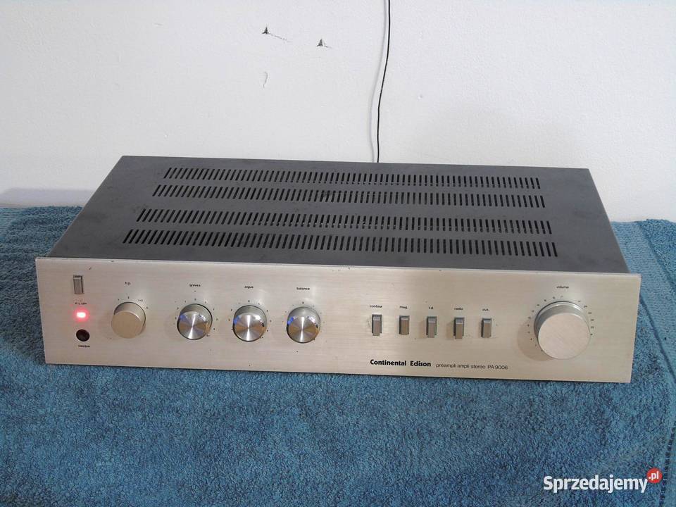 Polski wzmacniacz Unitra Continental Jasło