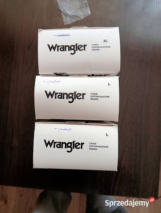 Bokserki męskie WRANGLER XL L Końskie