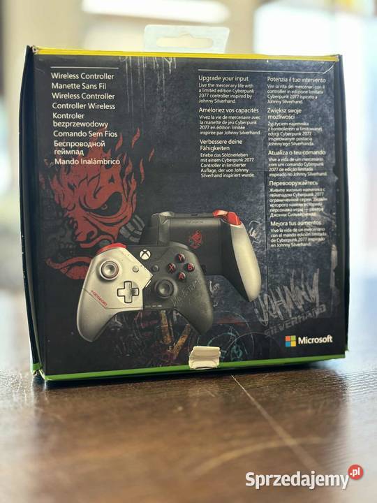 Pad Microsoft Xbox One S X Controller Cyberpunk Elbląg