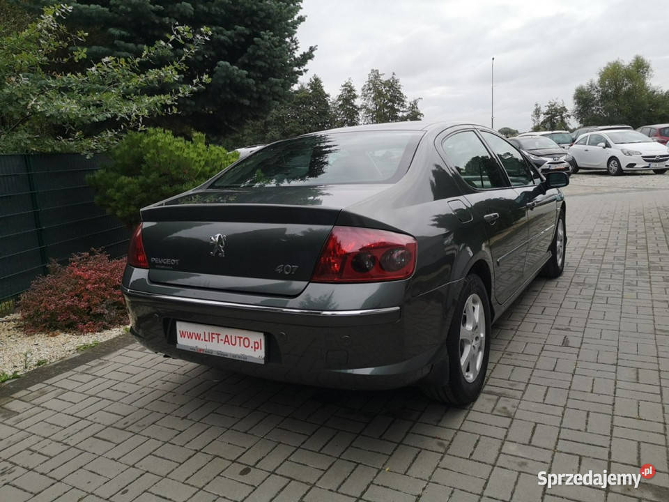 Peugeot 407 20 HDI 136 Klimatronic Elektryka dolnośląskie Strzegom sprzedam