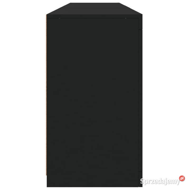 Szafka z oświetleniem LED czarna 1815x37x67 Pozostałe Warszawa