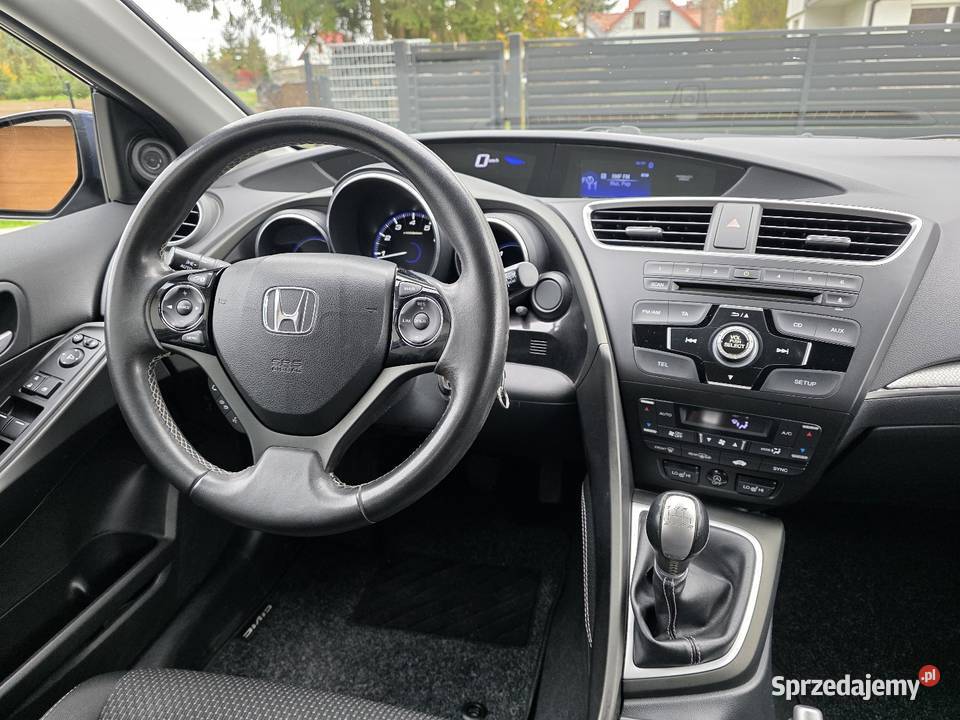 2015 Honda Civic Tourer 18 142 manual stan aluminiowe felgi Niedomice