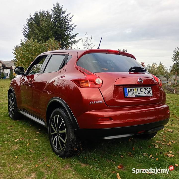 Nissan Juke 16 benzyna sprowadzony Niemcy super bordowy Radom