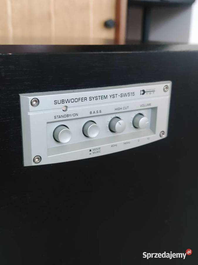 Yamaha YSTSW515 potężny subwoofer aktywny black Świdwin sprzedam
