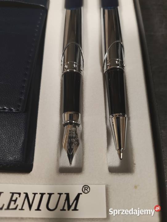 Zestaw Millenium Omega LUX długopis i pióro w wielkopolskie Poznań sprzedam