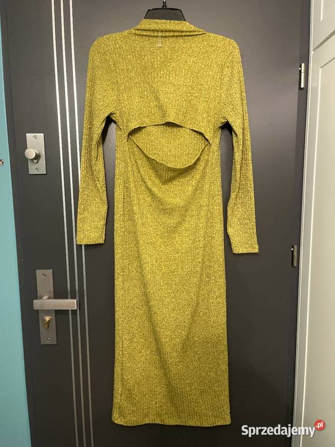ASOS DESIGN Sukienka midi z długim rękawem i Choszczno
