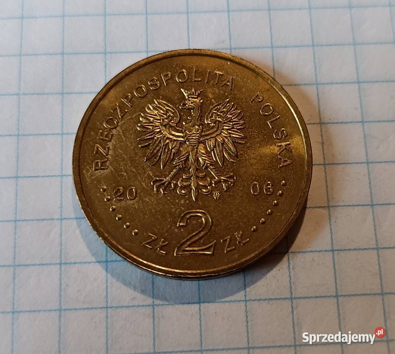 2 ZŁOTE 2006 POLSKA IGRZYSKA OLIMPIJSKIE TURYN Numizmatyka Piszczac