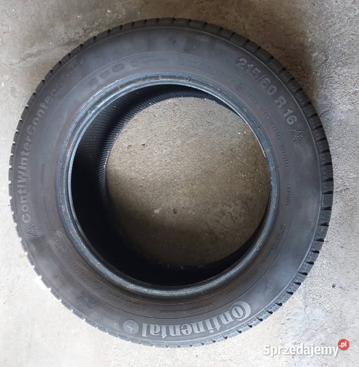 Opona zimowa 21560 R16 Continental Głogów sprzedam